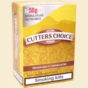 Cutters Choice Original Hand Rolling Tobacco 5 x 50g Pouches