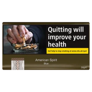 American Spirit BLUE (Additive Free) Hand Rolling Tobacco 30g Pouch