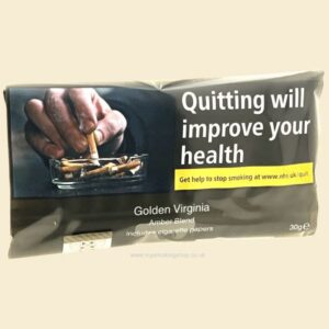 Golden Virginia Amber Blend Hand Rolling Tobacco 30g Pouch