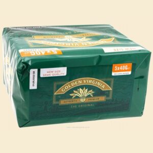 Golden Virginia Original Hand Rolling Tobacco 5 x 40g Pouches