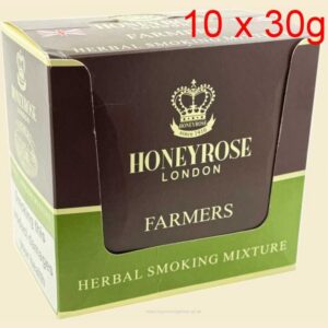 Honeyrose Farmers Herbal Smoking Mixture 10 x 30g Pouches