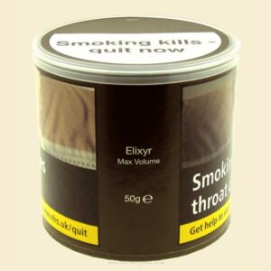 Elixyr Max Volume Make Your Own Volume Tubing Tobacco 50g Tub