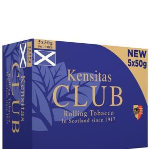 Kensitas Club Hand Rolling Tobacco 5 x 50g Pouches