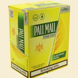 Pall Mall Fine Cut Hand Rolling Tobacco 6 x 30g Pouches